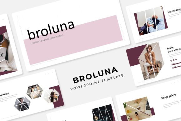Broluna Power Point Template: Versatile and Creative