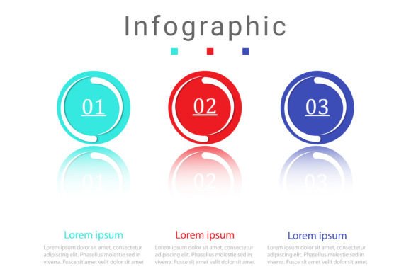 Enhance Your Data with Red, Blue, Green Infographics