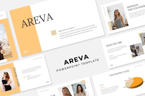 Unlock Creativity with Areva Power Point Template