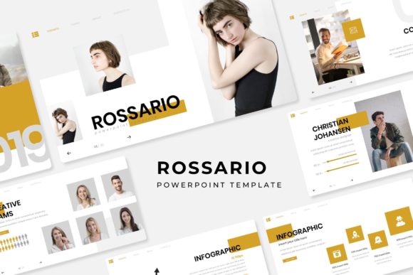 Unlocking Creativity with Rossario Power Point Template